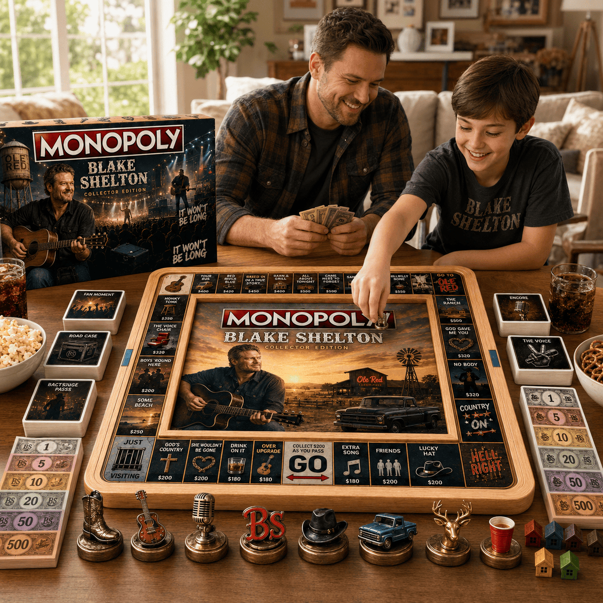 Premium BLSH Board Game TMH