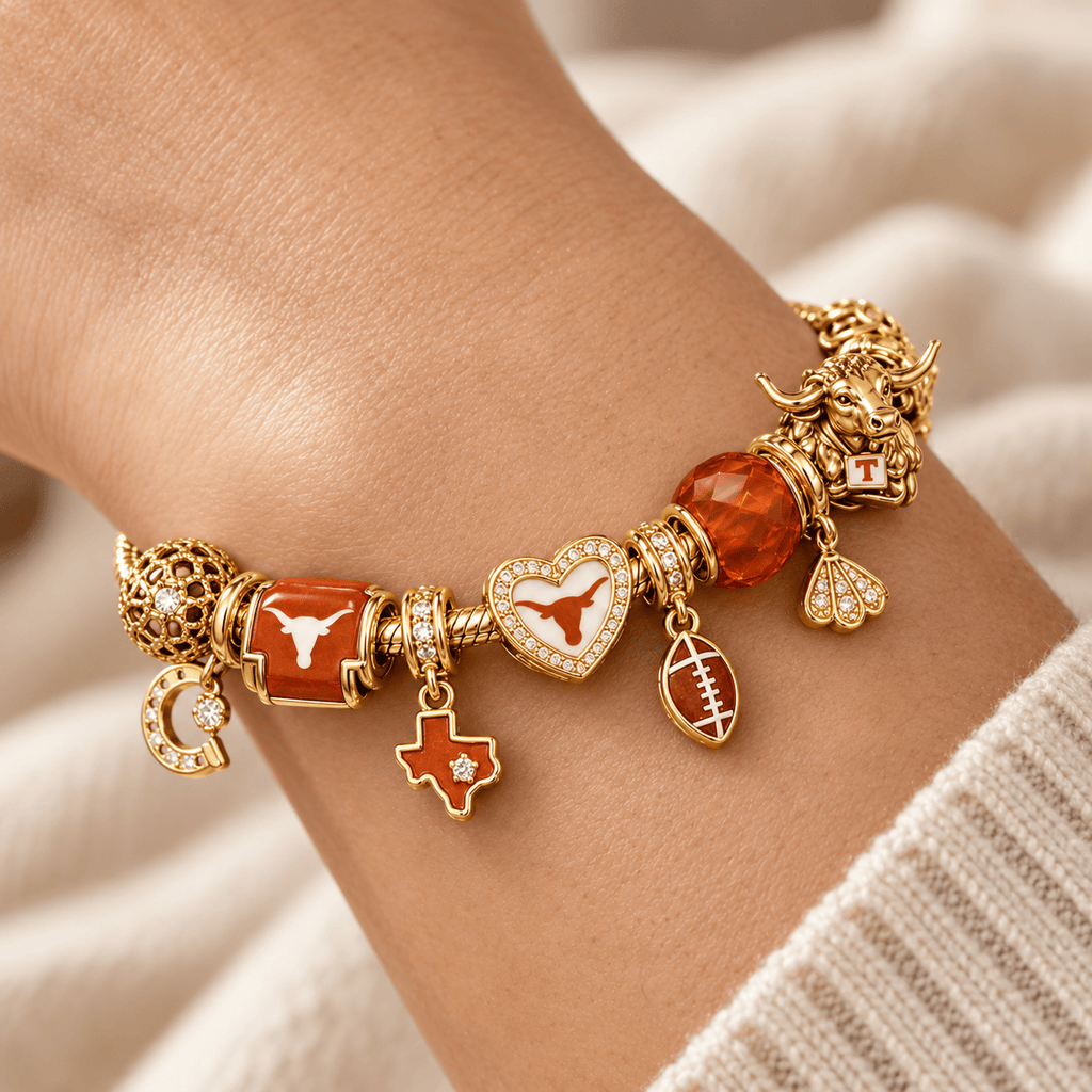 TLS Gold Charm Bracelet Set PTKL