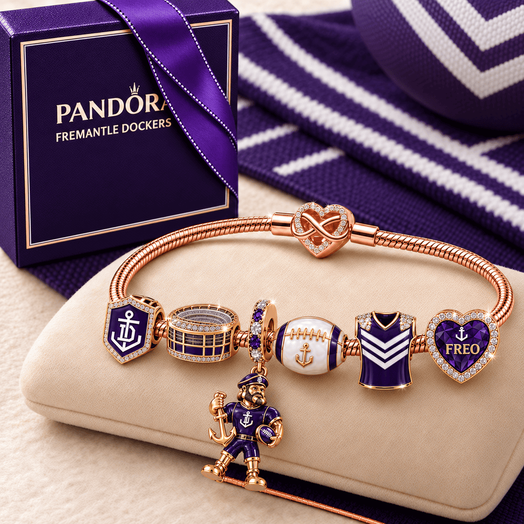 FRMT Rose Gold Charm Bracelet Set TMH